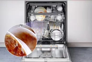 Save time with steam pre-wash